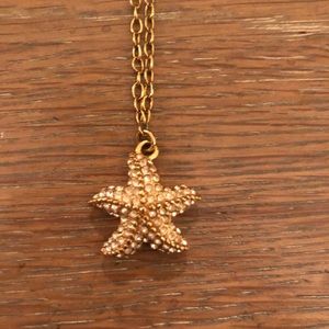 Starfish layering statement necklace